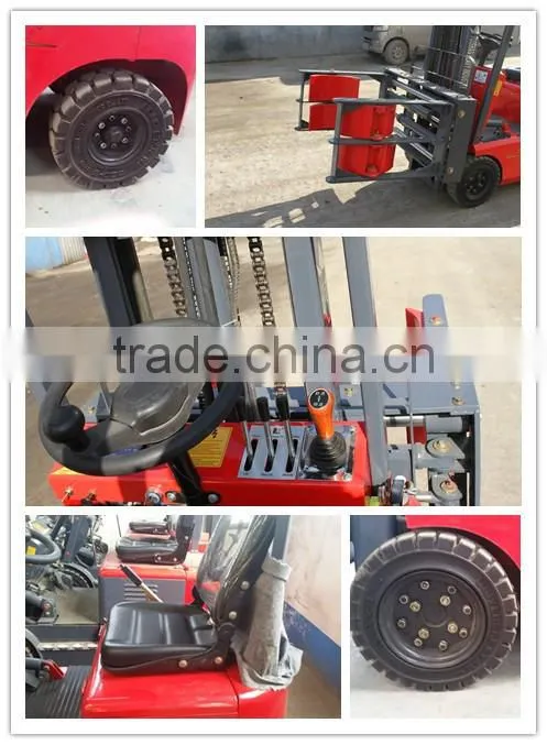 Hot sale new condition hydraulic 0.5t electric forklift truck made in Qingzhou