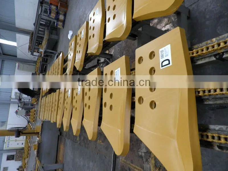 loader parts end bits cutting edge / excavator spare parts plow bolt with nut