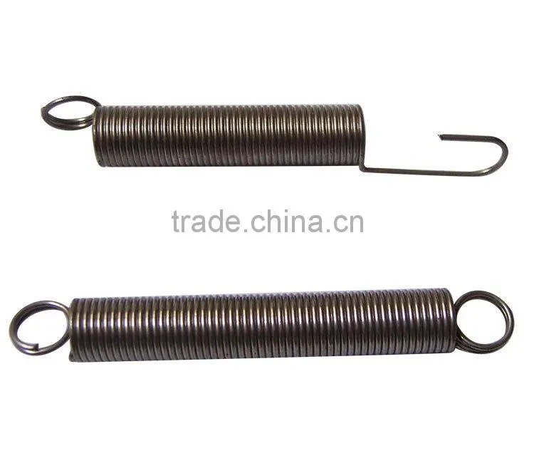 Precision double hook metal high tension spring