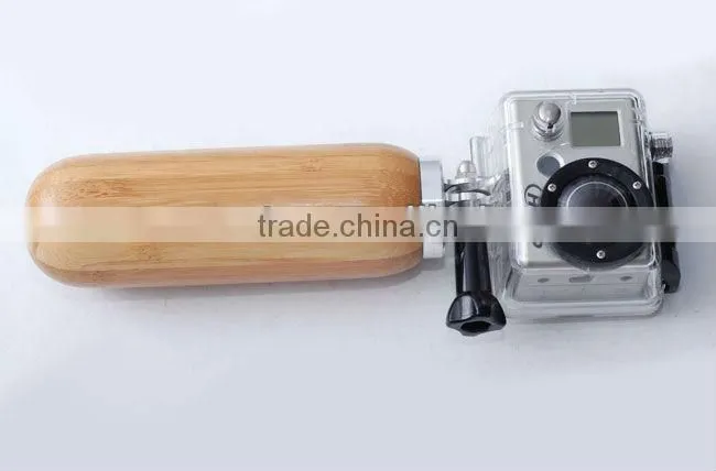Yellow color Go pro floating Hand Grip for go pro hero4/3+
