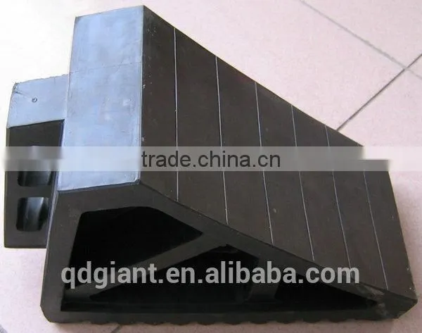 Wheel chock with bracket for cars and trailers