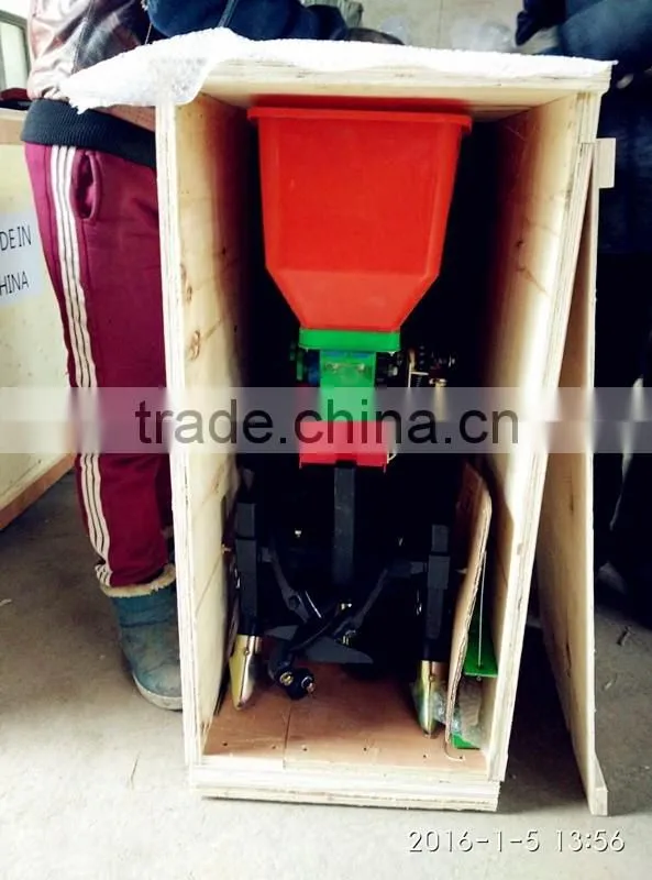2016 hot sale multi-function 2 rows manual bean seeder