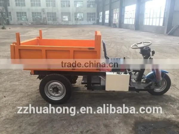 Slag transport electric tricycle, electric pedicab tricycle price from China manufacturer