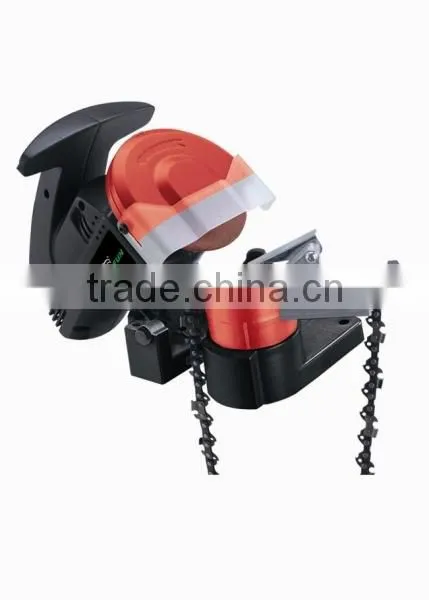 Electric chain saw sharpner for sharp saw chain