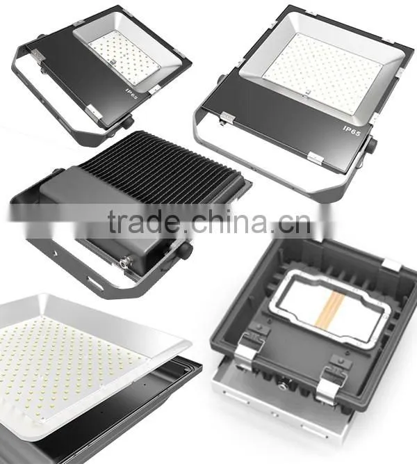 High Quality Ip65 Die Cast Aluminum 10 20 30 50w 80w 100w 150w 200w Slim Mini led flood light housing