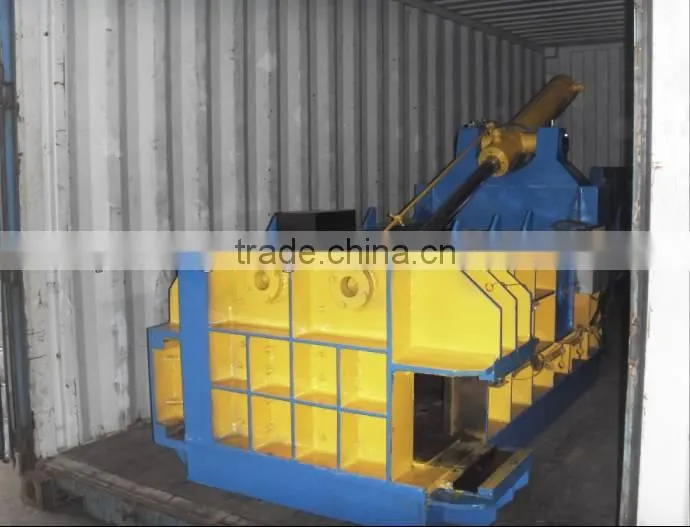 CE bale pushing metal scrap baler(Y81T-160A)