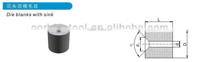 Carbide tungsten/cemented forging mould