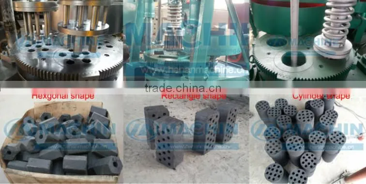 Barbecue charcoal briquette press machine coal block making machine