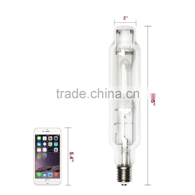 1000W MH grow lamp bulb Hydroponic 1000 Watt Vegetative Metal Halide MH Grow Light Bulb Lamp Enhanced Blue and Violet Spectrums