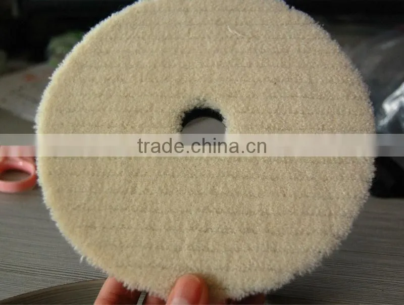 Car polishing pads / wool + foam pads