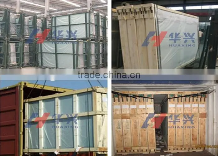 CE certificate safty 18mm blue tempered glass