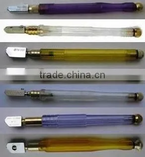 Germany style six-trolley glass cutter round handle JXJB-0605