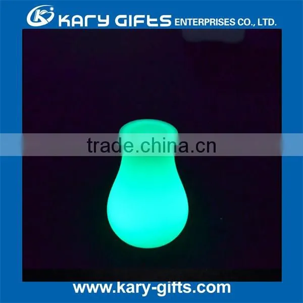 Battery operated glowing table lamps LED bedroom night light lamp