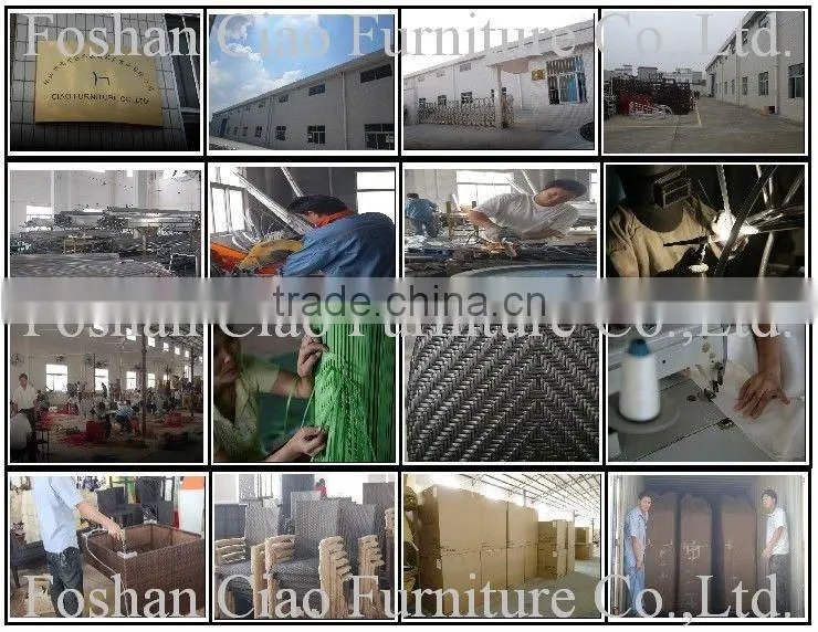 outdoor PE Rattan+ Alu Frame Leisure Colorful Rattan Beach Chair