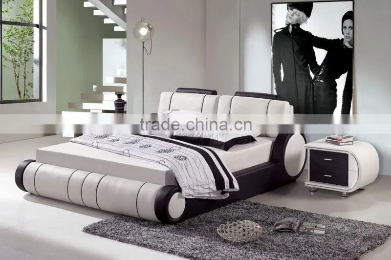 Custom Made Commercial Hotel Bedroom Furniture Double Beds Set