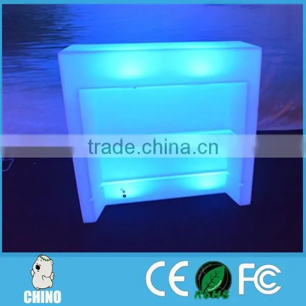High Top LED Bar Counter Nightclub Bar Counter For event