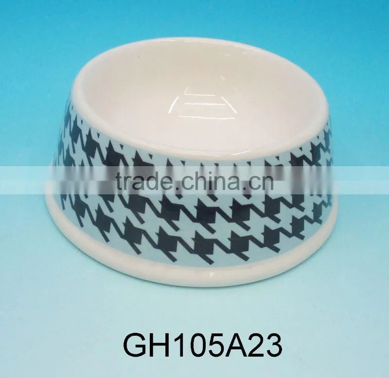 Dolomite 5" Ceramics Pet bowl with full printing