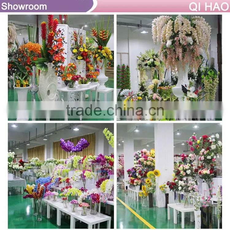 Realtouch orchid artificial flower arragements with flowers pots