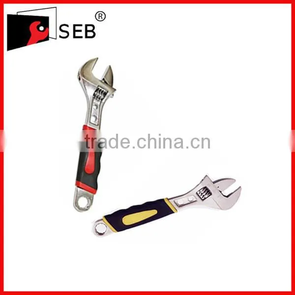 Adjustable Wrench with PVC handle