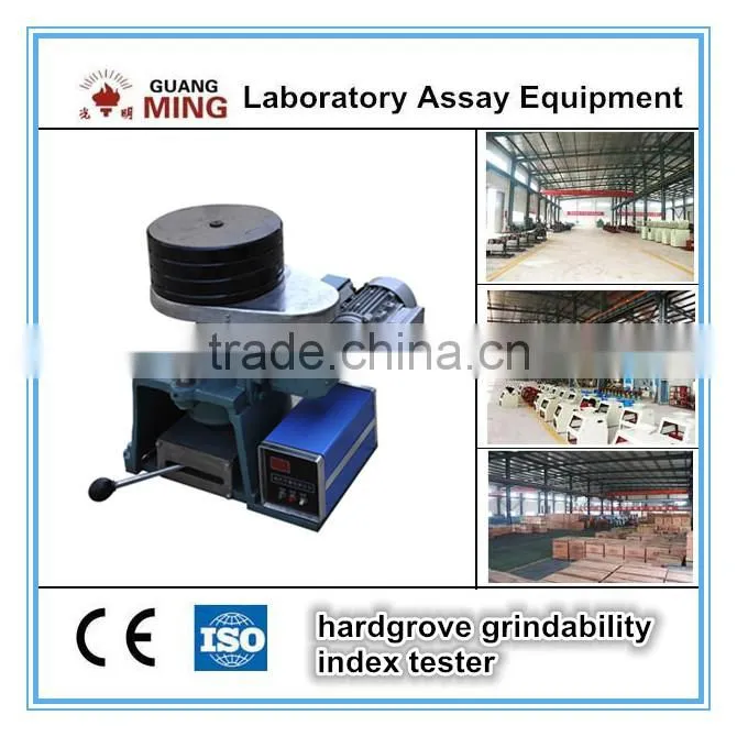 Intelligent hardgrove grindability index tester for coal