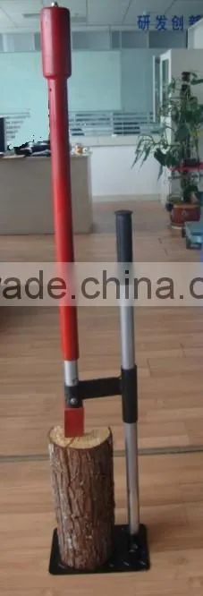 manual steel vertical log splitter /hand log splitter