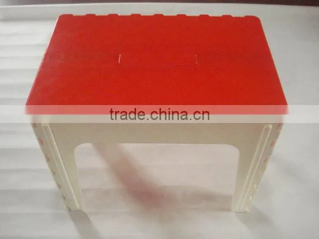 fashion Plastic outdoor step folding table