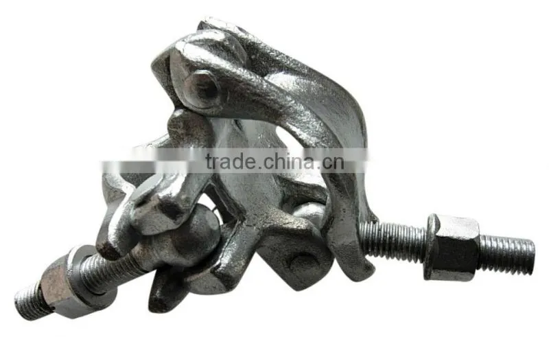 EN74 drop forged 48.3mm fixed right angle scaffolding coupler