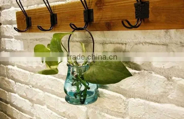 Multicolour Glass Candle Holder Fashion Mousse Small Vase Ball Custom Wholesale Wedding Decoration Candlestick
