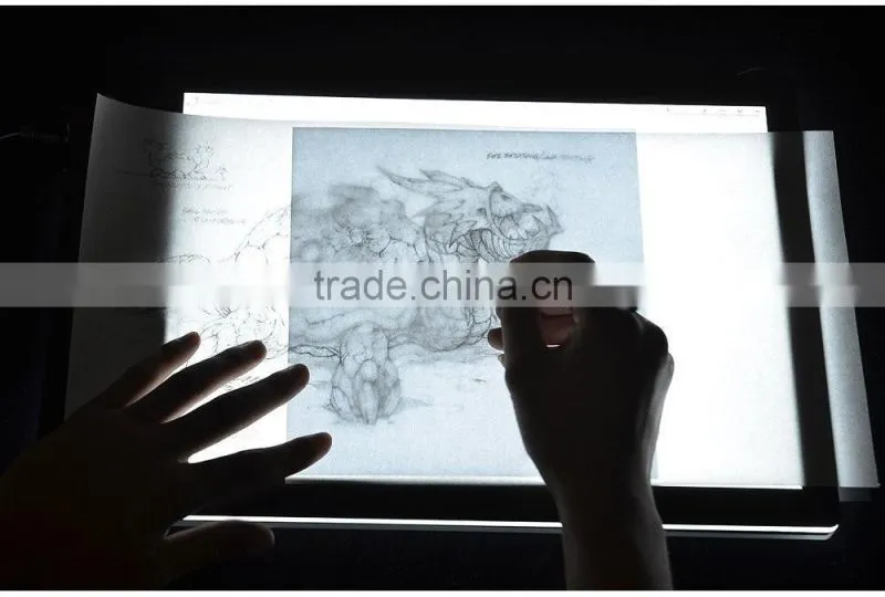 New! Huion LB3 dimmable light USB/Battery powered led light tracing board