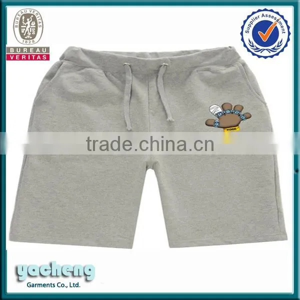 custom print yoga pants 100% cotton mens sports pants sports short pants man cheap clothing jogging pants men's short pants