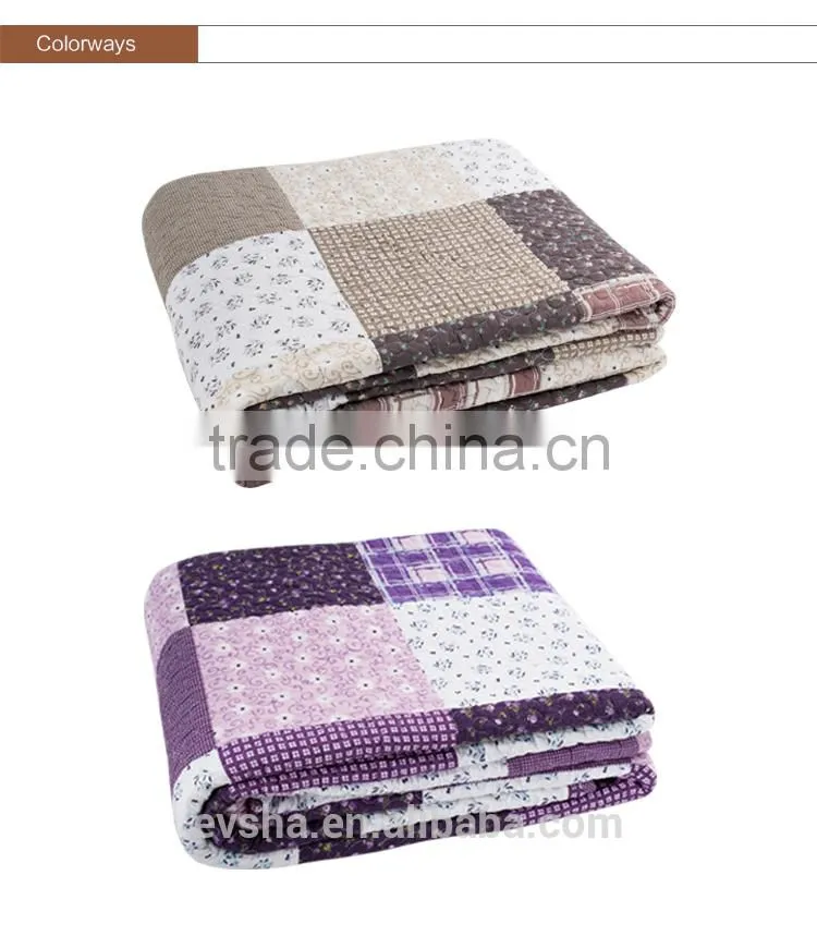 bedspread and matching curtains, 100%polyester material, sofa cover of bedspread,stiching bedspreads