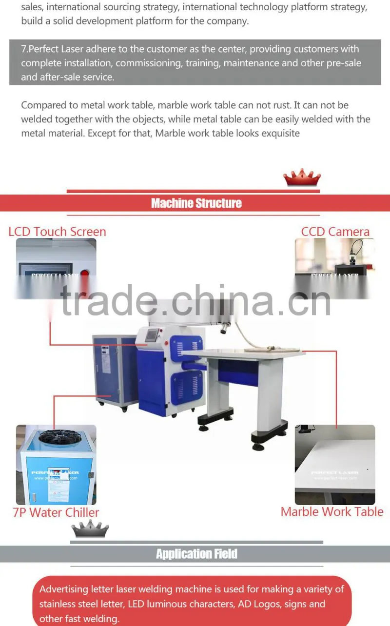 Perfect Laser PE-W450II 450w Fiber Stainless Steel Laser Welding Machine