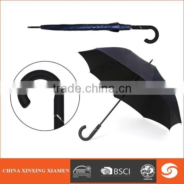 2017New Style Auto Open And Close Stick Umbrella Promotional Rain And Sun Auto Open And Close Stick Umbrella