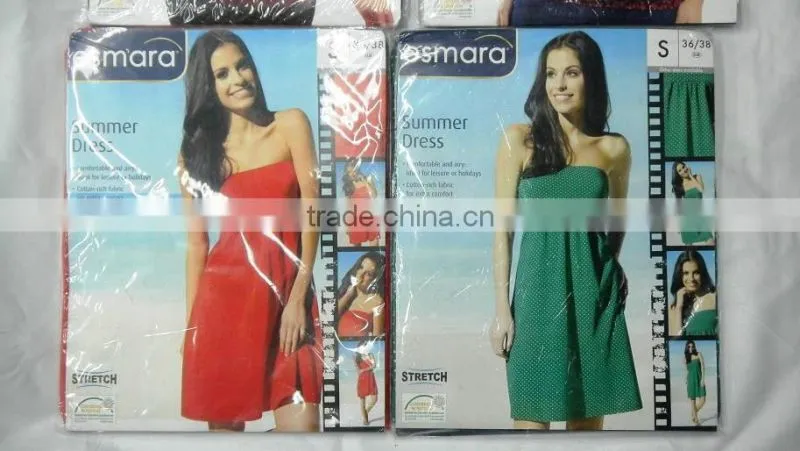 LADIES BEACH & TUNIC DRESS (Garment Stock lots / Apparel Stock / stocklots / Garment Apparel from Bangladesh)