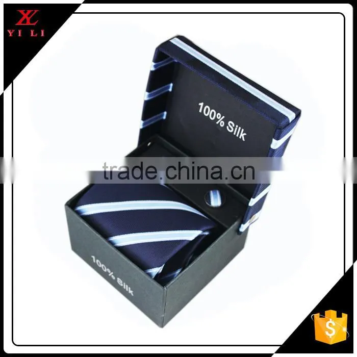 Fashion company polyester box for ties