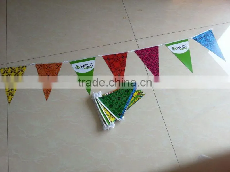 wholesale bunting paper flag