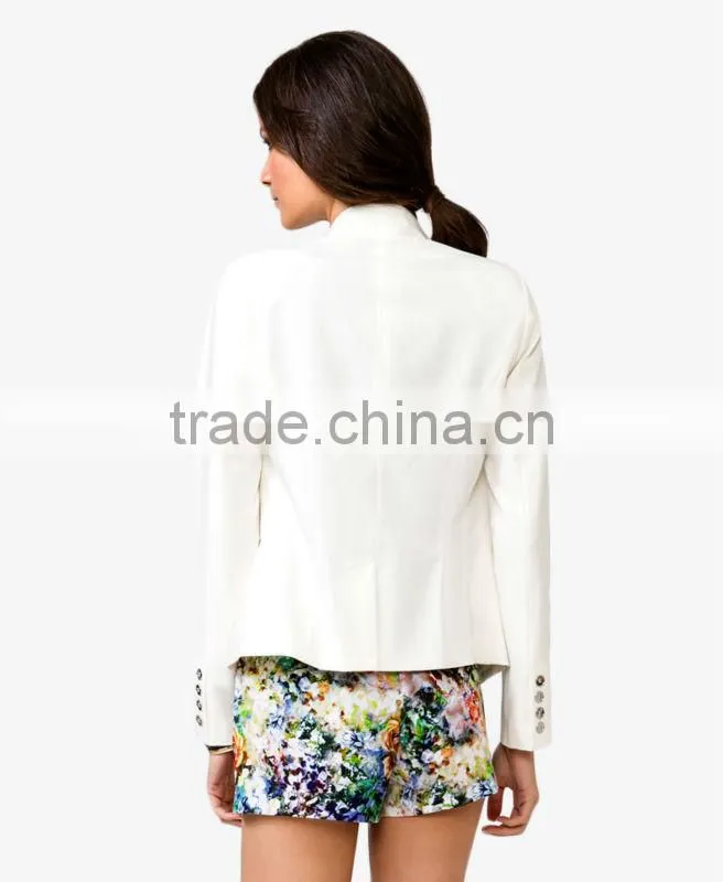 Corporate Open-Front Blazer