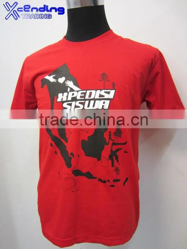 Customized Cotton Printed t-shirts O-neck