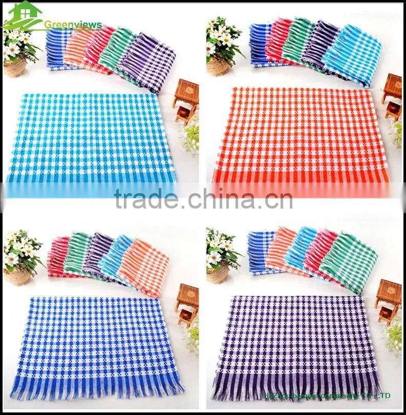 Wholesale Cotton Gauze Wash Cloths Face Cleaning Towel 100% Cotton Thick Tea Towel Linen Cotton Tea Towel