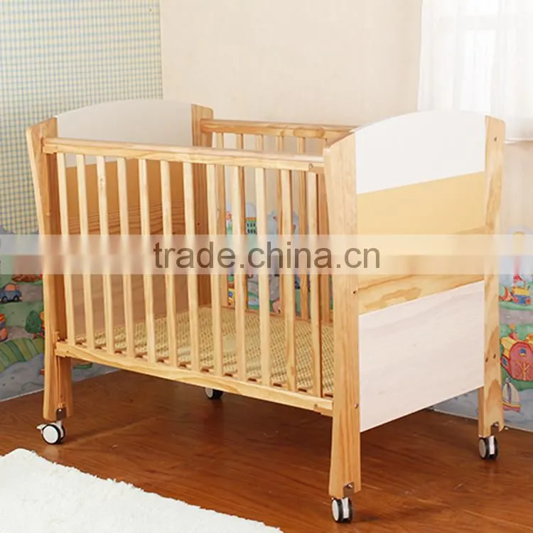 Baby cot bed prices adjustable convertible multi-purpose standard bedroom wooden nursery baby furniture