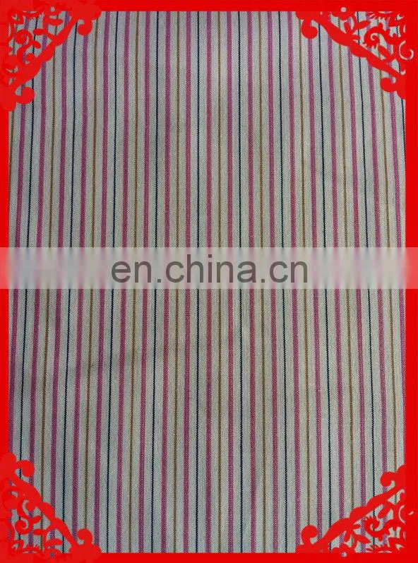 2014 fashion latest new Italy design pattern BAMBOO 100 cotton yarn dyed woven fabric