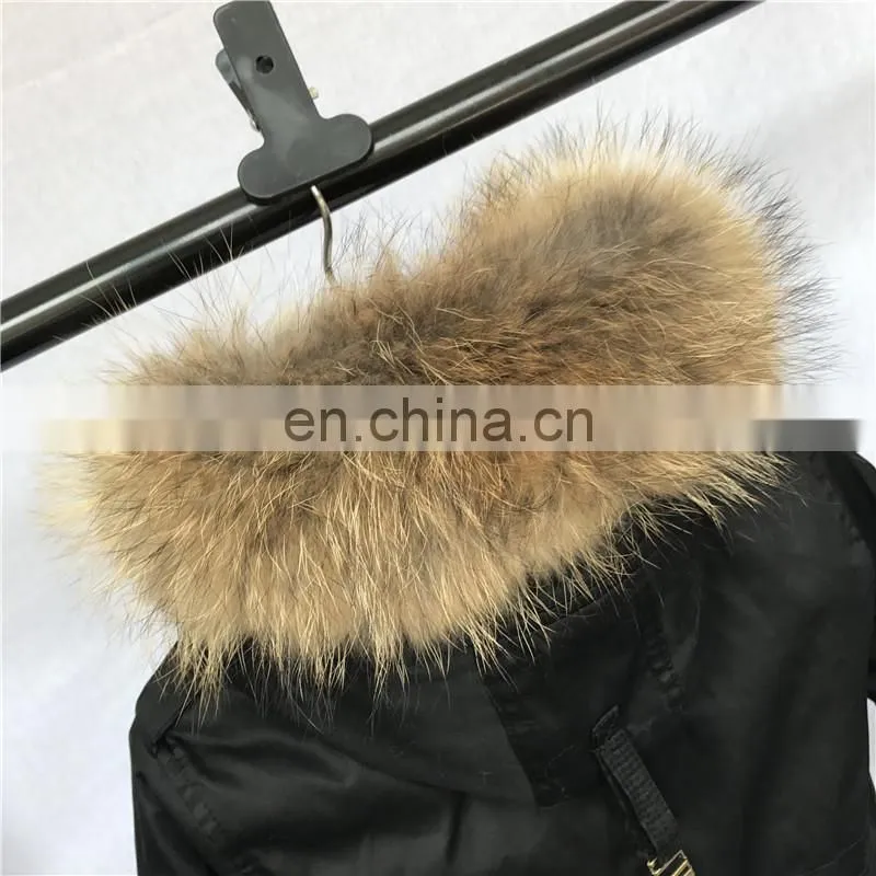 Hot Selling Kids Winter Fur Jackets with Fox Fur Lining and Collar