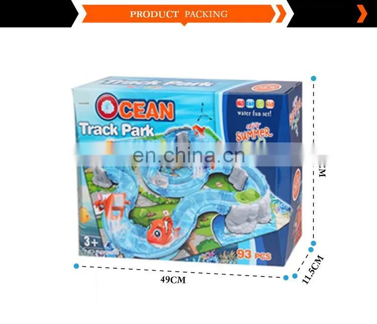 fashion popular hot product ocean track park fishing set funny toy from china