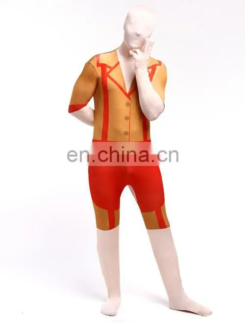 Full Body Lycra Spandex Zentai Halloween Party Superhero Costume Catsuit