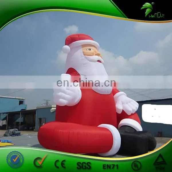 Giant Inflatable Santa / Christmas Inflatables Santa Claus / Christmas Outdoor Decoration Items