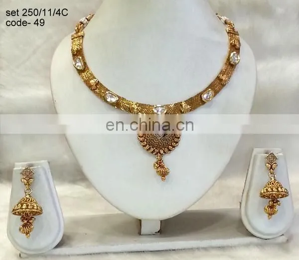 traditional jewelery necklace manufacturer, choker jewellery necklace exporter