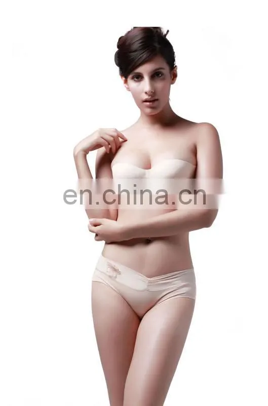soft silicone cotton material one piece bra for wholesale