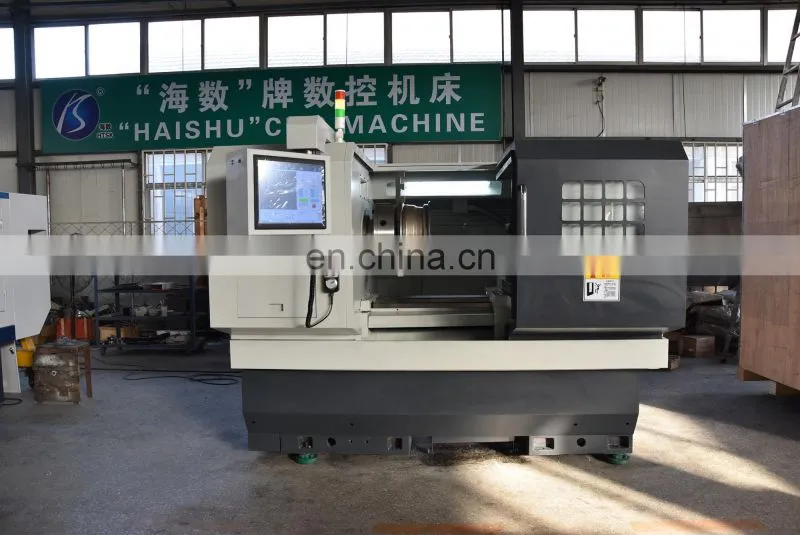 High Efficiency Alloy CNC Wheel Lathe Machine CK6180A