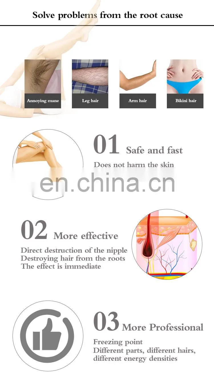 China Supplier Hot Sale renlang high power 808nm fiber coupled laser diode hair removal machine for sale