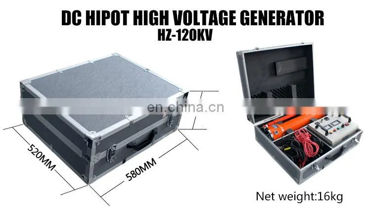high voltage DC impulse voltage generator
